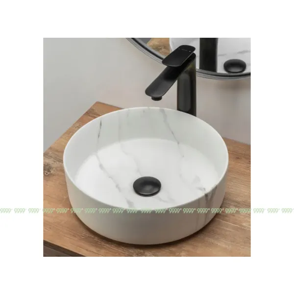 Умывальник Rea Sami Marble matt U8703