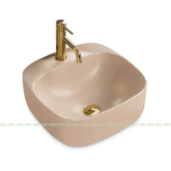 Умывальник Rea Luiza 42 Beige matt U9607
