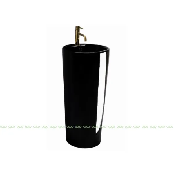 Умывальник Rea Blanka Black U6635