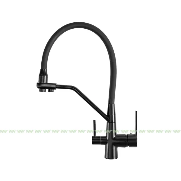 Смеситель для мойки Vivi Felice 1415 N Nero-opaco