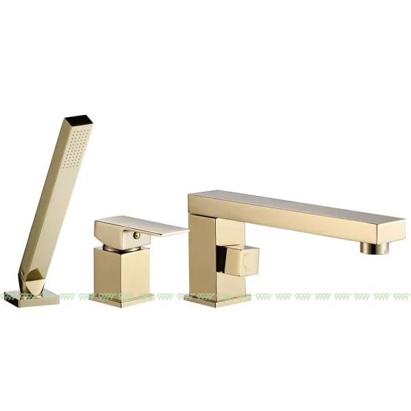 Смеситель для ванны Rea Glen Gold B6631