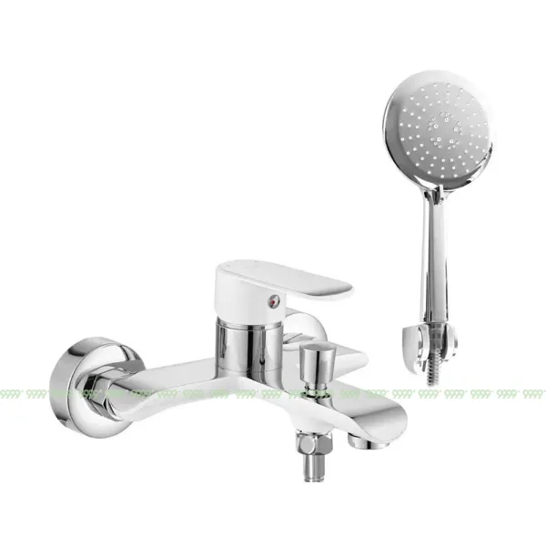 Смеситель для ванны Rea Bloom White Chrome B9918
