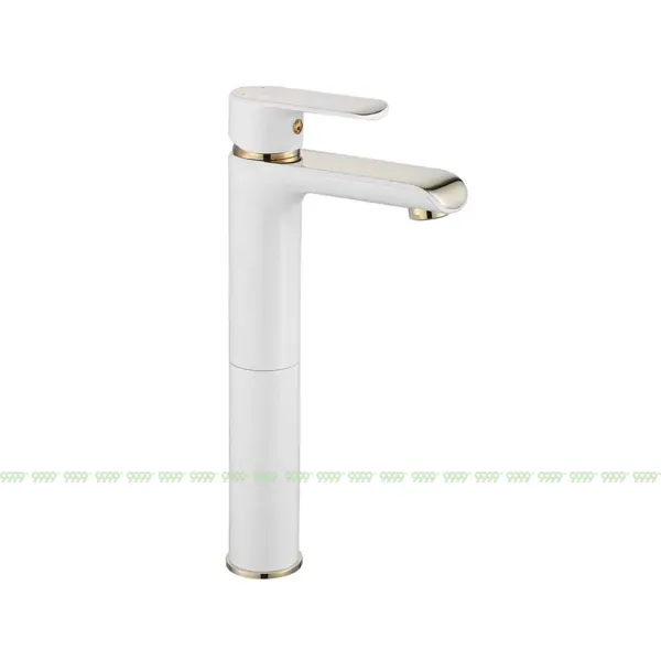 Смеситель для умывальника Rea Bloom White Gold B9931