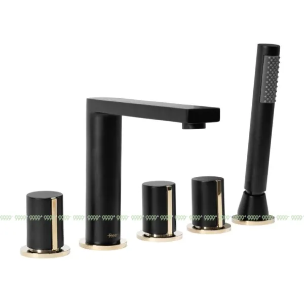 Смеситель для ванны Rea Icon Black matt B3622