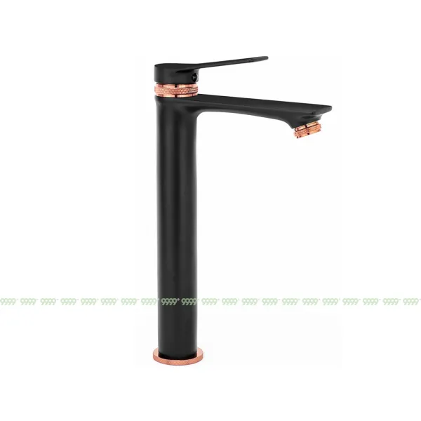 Смеситель для умывальника Rea Viral Black Rose Gold B2026