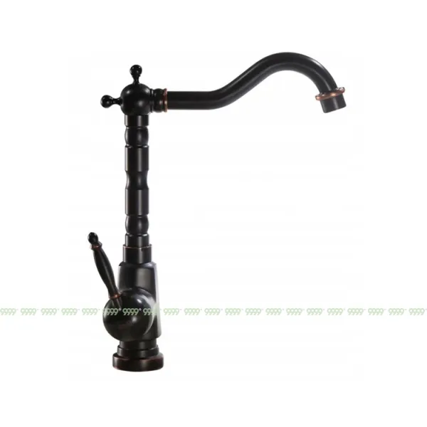 Смеситель для умывальника Rea Bona Old Black Retro B0183