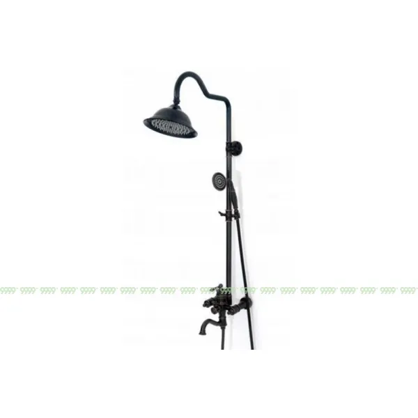 Душевая система Rea Retro Old Black P2366