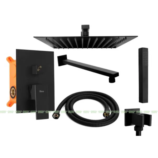 Душевая система Rea Fenix Black P6920