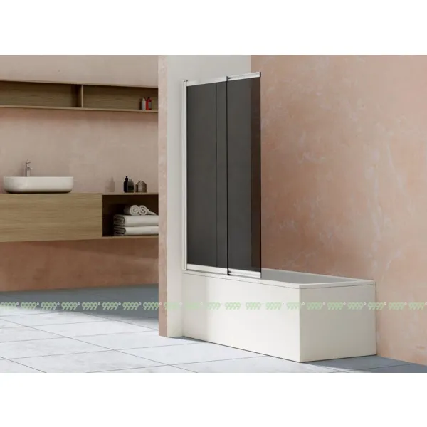 Душевая шторка на ванну Vincea VSB-1E100CG (100х145)