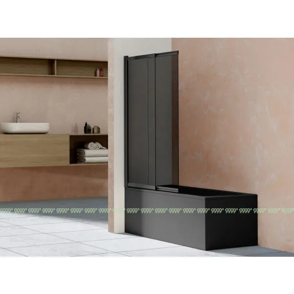 Душевая шторка на ванну Vincea VSB-1E100CGB (100х145)