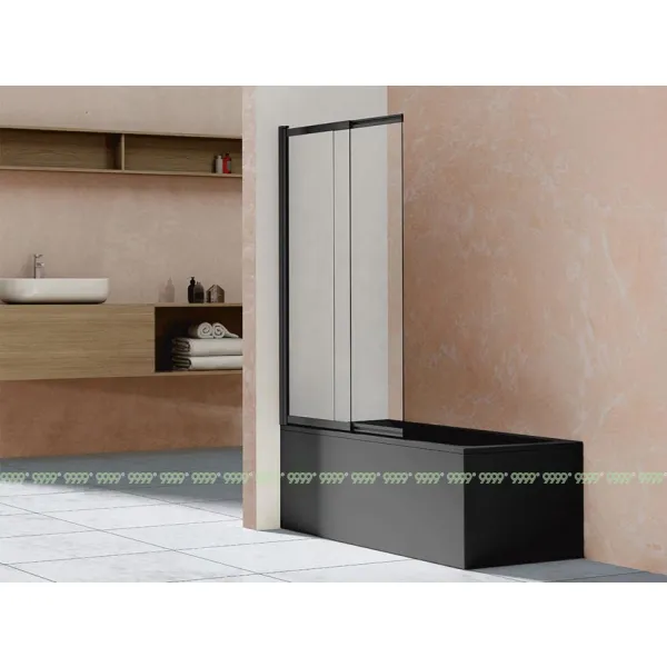 Душевая шторка на ванну Vincea VSB-1E100CLB (100х145)