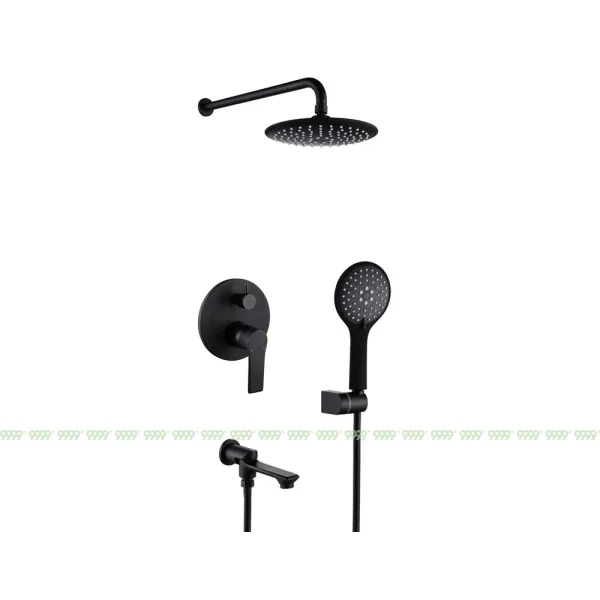 Душевая система Vivi Felice 8020 Nero opaco