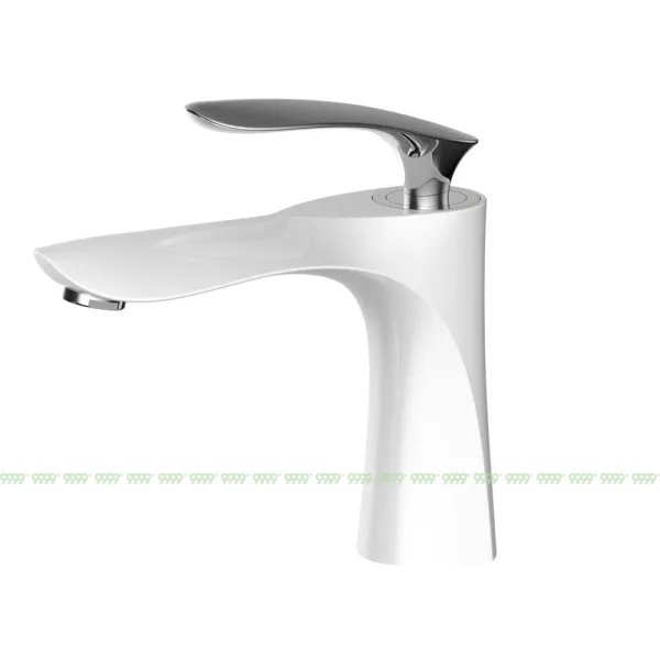 Смеситель для умывальника Vivi Felice 9030 B cromo-bianco